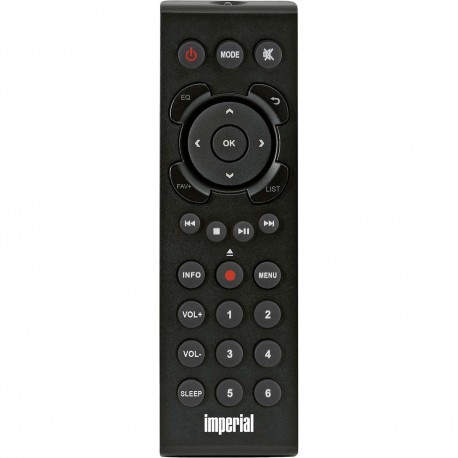 DABMAN i560 CD Chaîne hi-fi tout-en-un avec amplificateur et lecteur CD DAB+ / FM / Internet / Bluetooth Noir  - 8