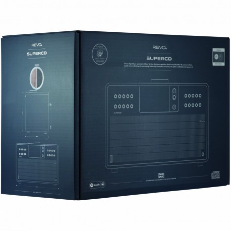 SuperCD Sound System avec lecteur CD DAB+ / FM / Internet / Bluetooth Noyer-Noir  - 9