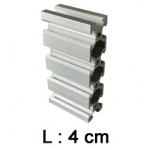 Profilé aluminium 40 mm ACRZilla série 20x80