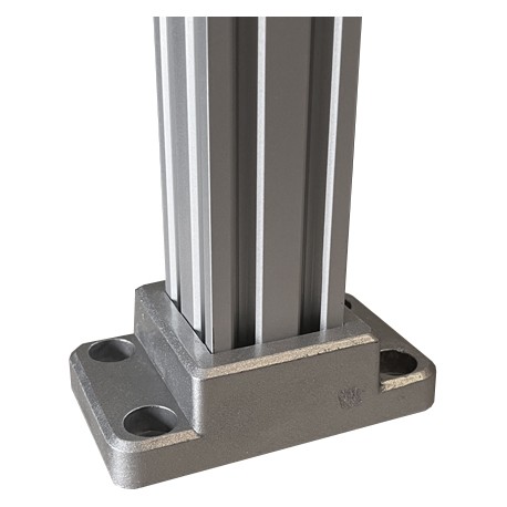 Exemple d'utilisation du Pied pour profilés ACRZilla série 40x40