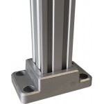 Exemple d'utilisation du Pied pour profilés ACRZilla série 40x40