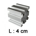 Profilé aluminium 40 mm ACRZilla série 40x40