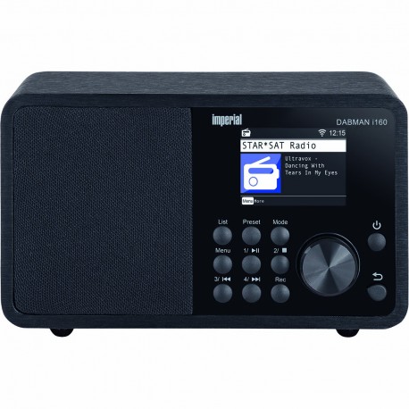 DABMAN i160 Radio DAB+ et Internet Noir  - 1