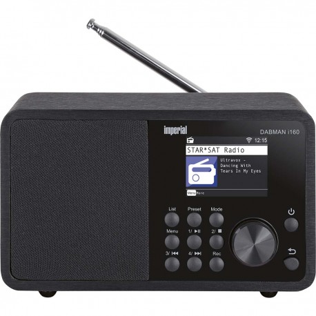 DABMAN i160 Radio DAB+ et Internet Noir  - 2
