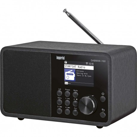 DABMAN i160 Radio DAB+ et Internet Noir  - 4