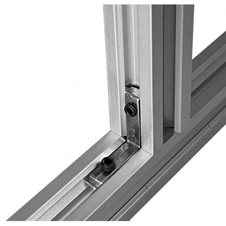 Exemple d'utilisation Equerre interne pour profilés ACRZilla