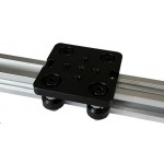 Exemple d'utilisation du Petit chariot mobile 4 roues pour profilés 20x20