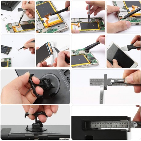 Exemples d'utilisations du jeu de tournevis de précision PCW08J