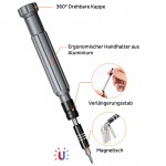 Détail du tournevis à embout du Jeu de tournevis de précision PCW08J