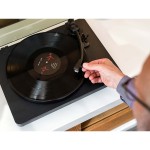 Platine vinyle en bois avec cartouche MMC et encodage PC Noir  - 11