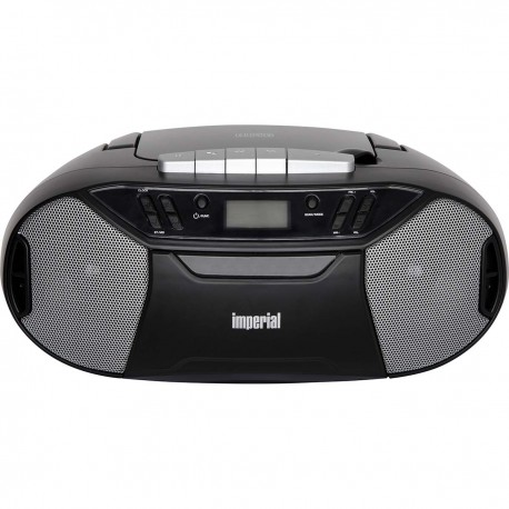 PBB 1 Boombox portable compact avec lecteur CD, lecteur de cassettes et radio FM  - 1