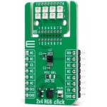 Vue de côté du Module 2X4 RGB Click