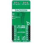 Vue arrière du Module DAC 16 Click MIKROE-6209