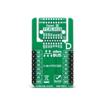 Vue arrière du Module Expand 19 Click MIKROE-6400