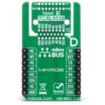 Vue arrière du Module Expand 19 Click MIKROE-6400