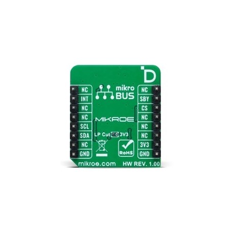 Vue arrière du Capteur lumière et proximité Ambient 14 click MIKROE-6255