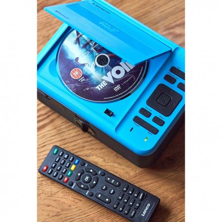 Projecteur LCD avec lecteur DVD et Bluetooth® Blue  - 6