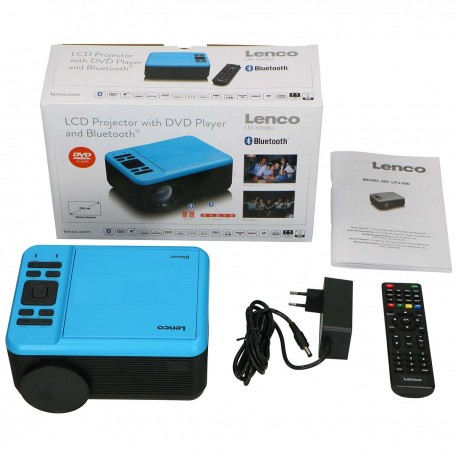 Projecteur LCD avec lecteur DVD et Bluetooth® Blue  - 20