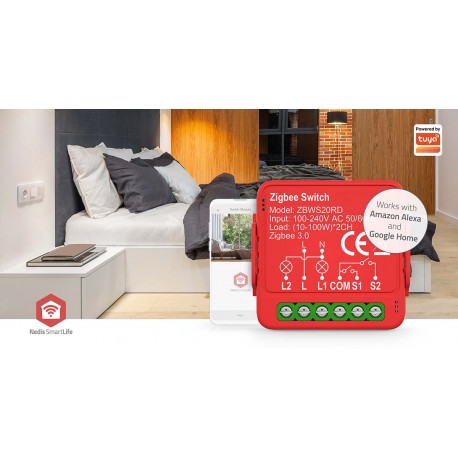 Commutateur d"alimentation SmartLife  - 9