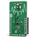 Vue de côté du Module Capteur pulsations cardiaques Heart Rate 8 Click MIKROE-3218