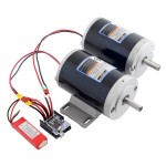 Exemple d'utilisation de la Platine Shield Dual Motor Driver G2 High-Power 24v14 avec un Arduino®