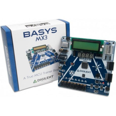 Platine Basys MX3 PIC32MX Trainer Board