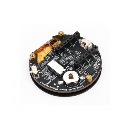 Vue de dessous de l'afficheur tactile rond pour XIAO 104030087