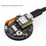 Exemple d'utilisation de l'afficheur tactile rond Seeed Studio 104030087 avec un module Xiao