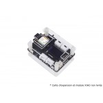 Exemple d'utilisation du boitier acrylique 110010024 avec une carte d'expansion et un module XIAO