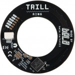 Vue arrière du Capteur capacitif I2C multi contacts Trill Ring