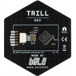 Vue arrière du Capteur capacitif I2C multidirectionnel Trill Hex