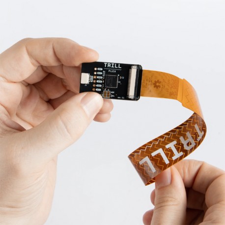 Dimensions du Capteur capacitif I2C multi contacts Trill Flex