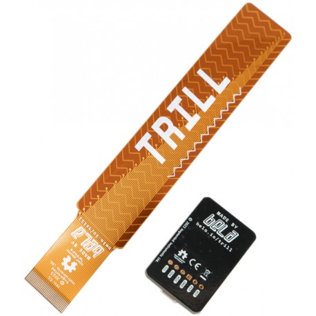 Décomposition du Capteur capacitif I2C multi contacts Trill Flex