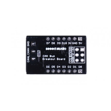 Vue de dessous du Module CAN Bus pour XIAO 105100001