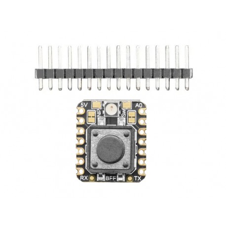 Module bouton poussoir avec led Neopixel et son connecteur pour XIAO ADA5666