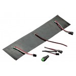 Face arrière de la matrice à Leds RVB flexible DFR0462 avec ses accessoires