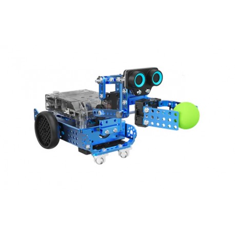 Exemple d'une des 3 réalisations possible avec le Pack Add-on Smart World P1020008 pour mBot2