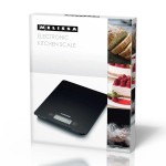 Balance de cuisine électronique 5 kgs noire avec affichage LCD