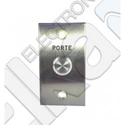 Plaque inox 90x50 mm pour PB  - 1