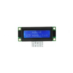 MIKROE-2453 : LCD mini click - Mini afficheur LCD - 2 x 16 caractères