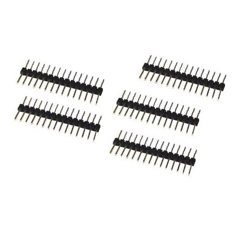 Pack de 5 connecteurs 1x16 Mâle-Mâle  - 1