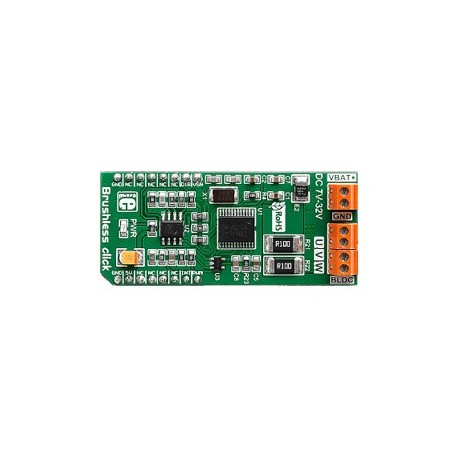 MIKROE-2441 : Brushless Click - commande moteur brushless pour arduino