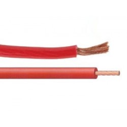 Câble OFC 1x6mm (rouge)  - 1