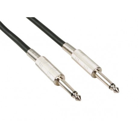 Cordon jack 6.35mm mono mâle - mâle (5m)  - 1
