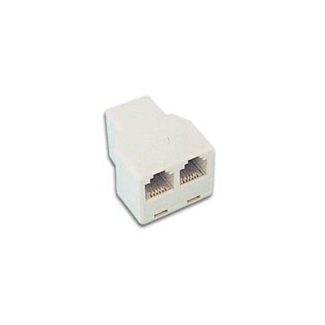 Adaptateur RJ11 femelle - 2 x RJ11 femelles  - 1