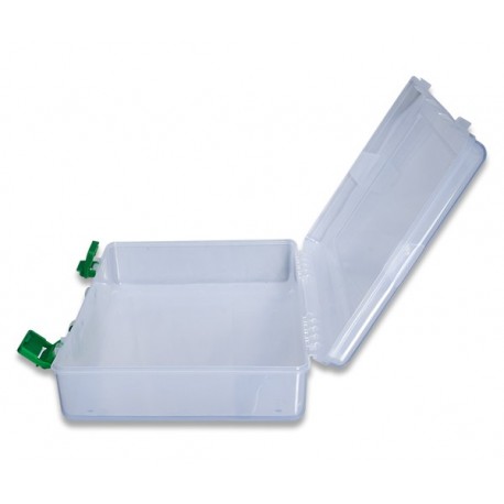 Mallette de rangement 33 cm transparente  - 1