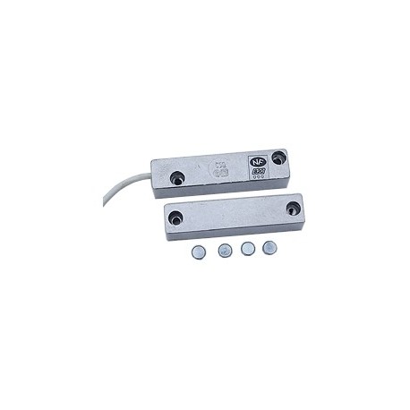 Détecteur d'ouverture filaire NF A2P forte aimantation