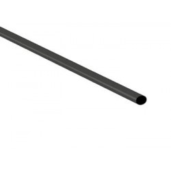 Gaine thermoretractable 2.4mm (noir)  - 1