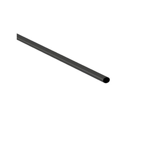 Gaine thermoretractable 2.4mm (noir)  - 1