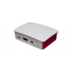 Boitier plastique Officiel pour ordinateur mono-carte Raspberry 3